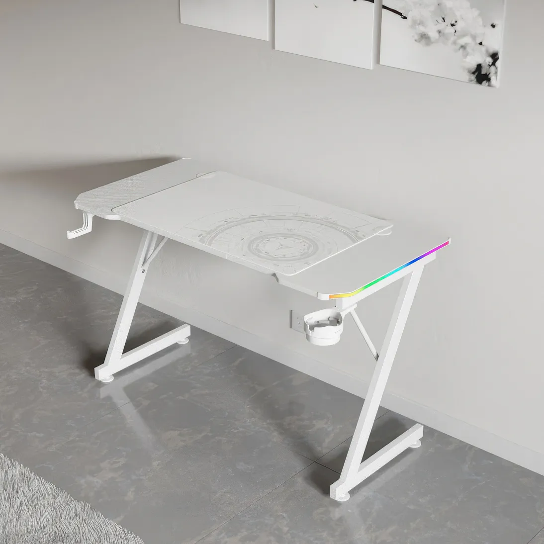 Trine 120 x 60 RGB White, фото