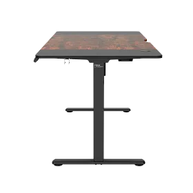 e-Freeflow 160 x 75 Dark Wood - Black