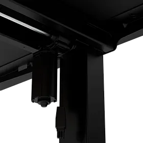 e-Freeflow 160 x 75 Dark Wood - Black