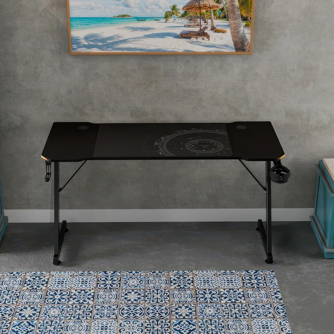 Trine 140 x 60 RGB Black, фото