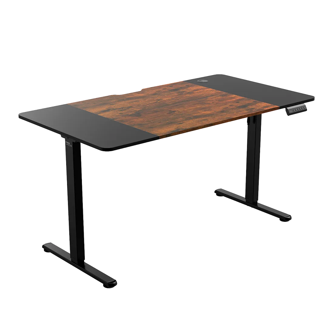 e-Freeflow 140 x 75 Dark Wood - Black, фото
