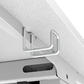 e-Freeflow 160 x 75 Light Wood - White