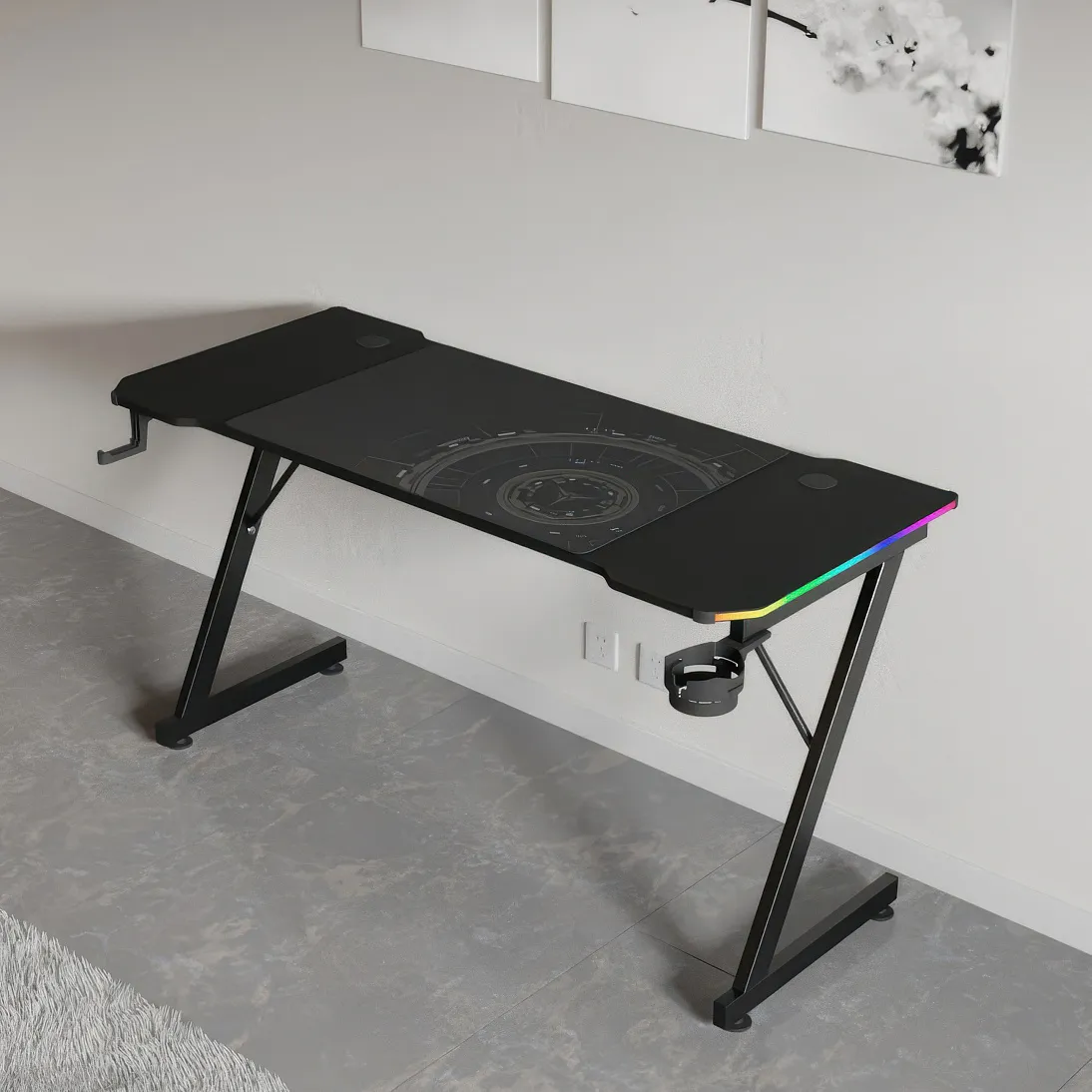 Trine 140 x 60 RGB Black, фото