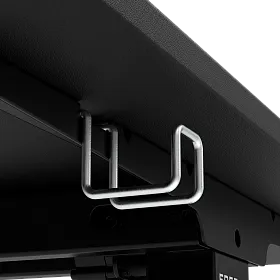 e-Freeflow 160 x 75 Dark Wood - Black