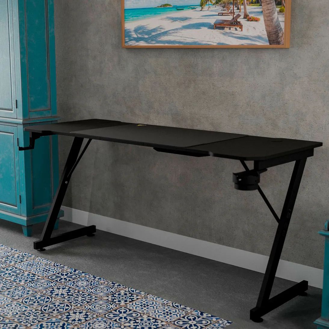 Trine 160 x 60 Black, фото