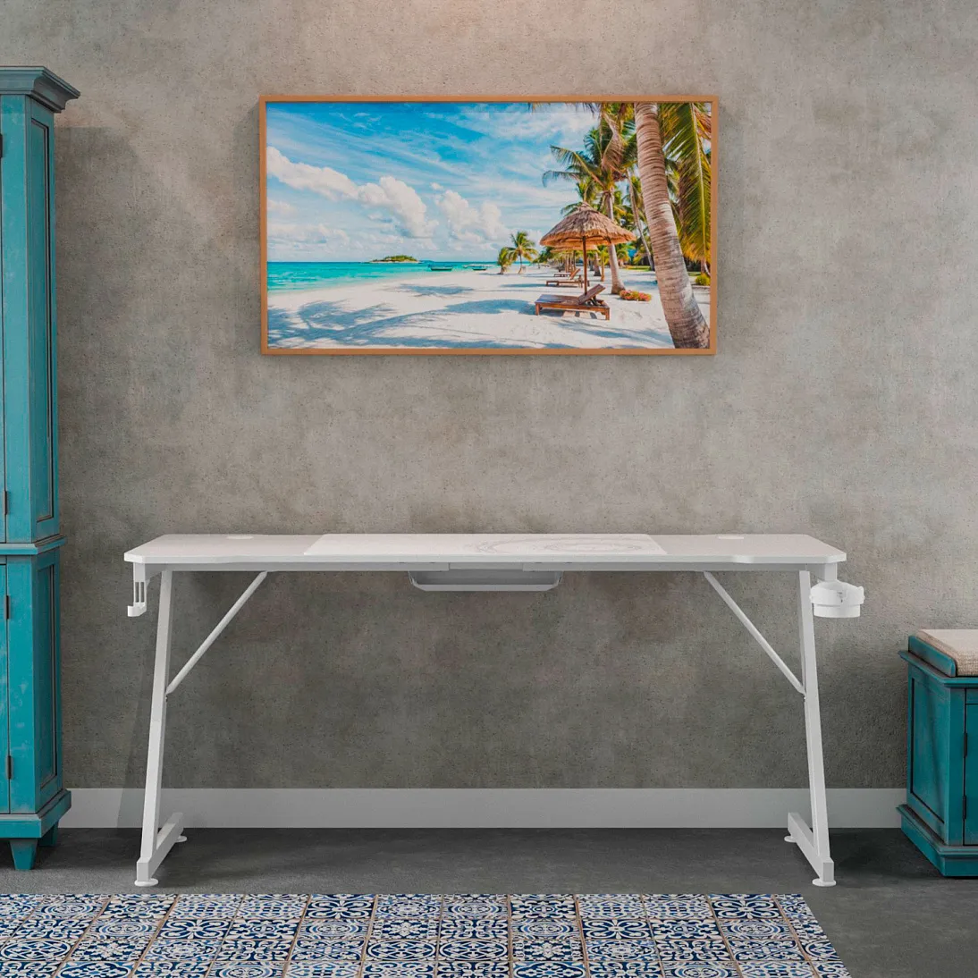 Trine 160 x 60 White, фото