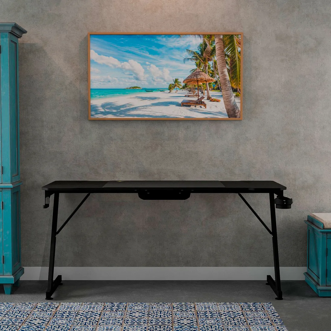 Trine 160 x 60 Black, фото