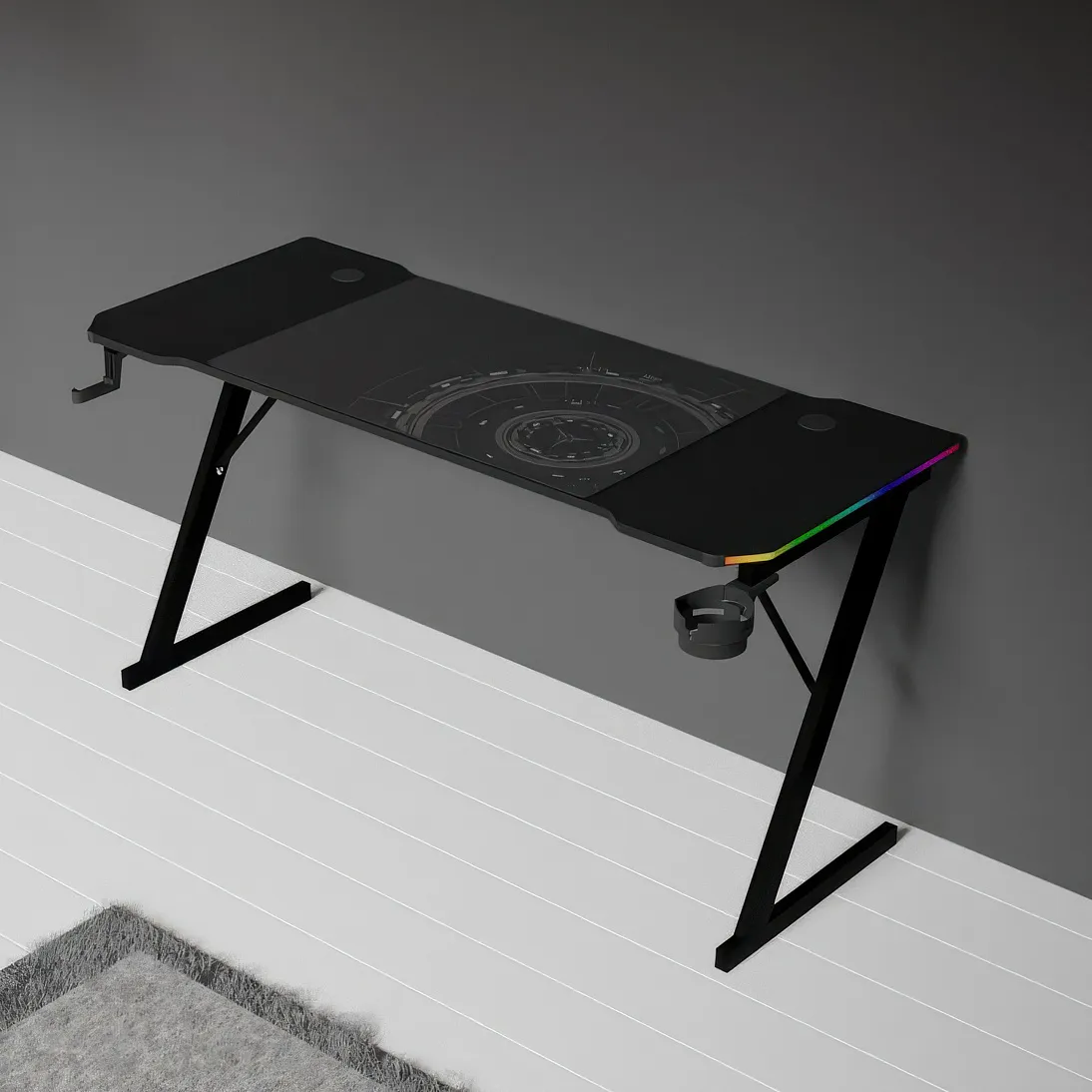 Trine 140 x 60 RGB Black, фото