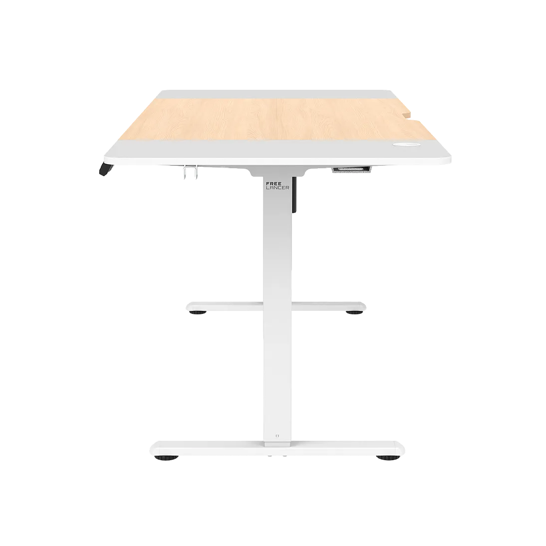 e-Freeflow 160 x 75 Light Wood - White, фото