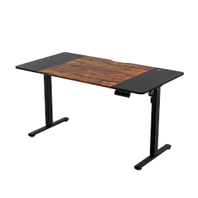 e-Freeflow 140 x 75 Dark Wood - Black