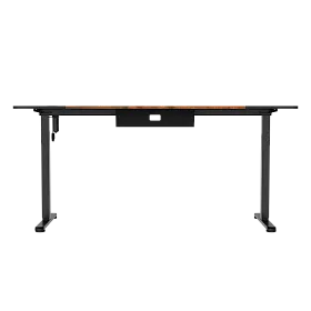 e-Freeflow 160 x 75 Dark Wood - Black