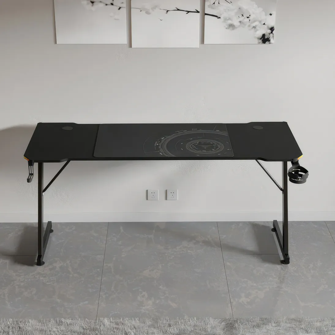 Trine 160 x 60 RGB Black, фото